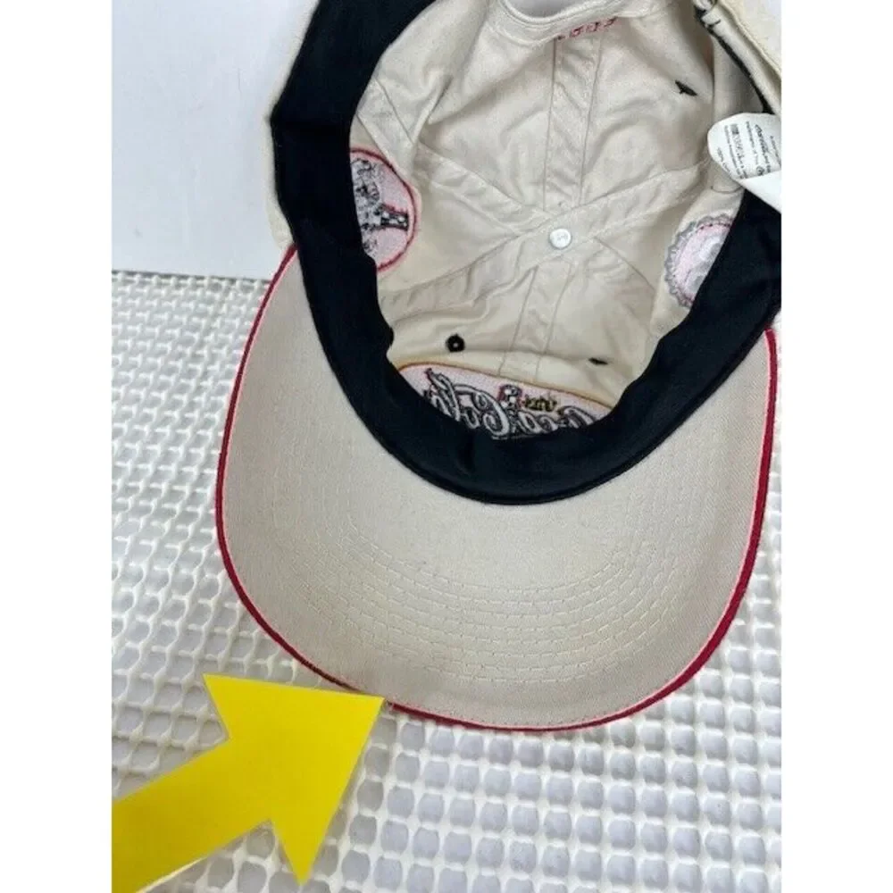 The Coca-Cola Racing Family Hat NASCAR Greatest Team Ever‎ Assembled Tan Cap